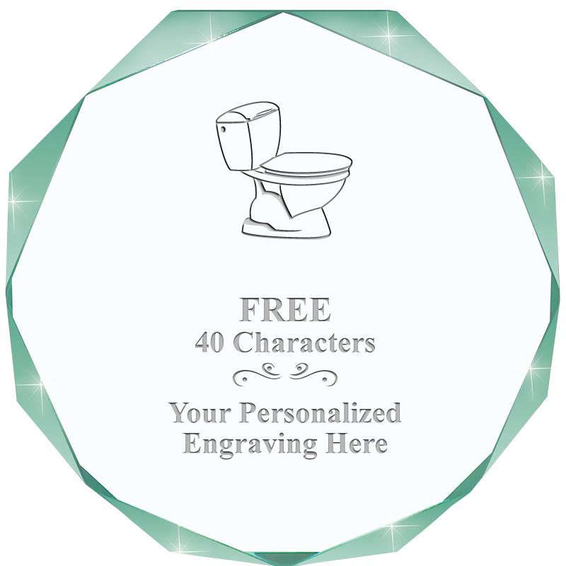 JADE IMPERIAL OCTAGON ACRYLIC