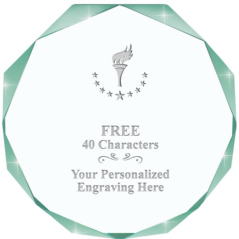 JADE IMPERIAL OCTAGON ACRYLIC