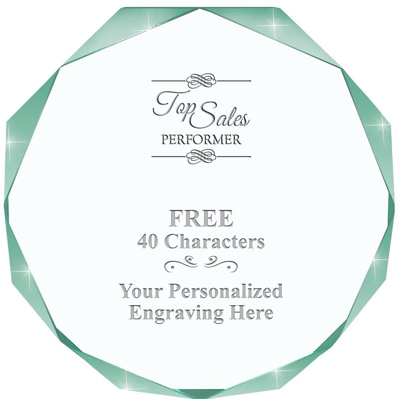 JADE IMPERIAL OCTAGON ACRYLIC