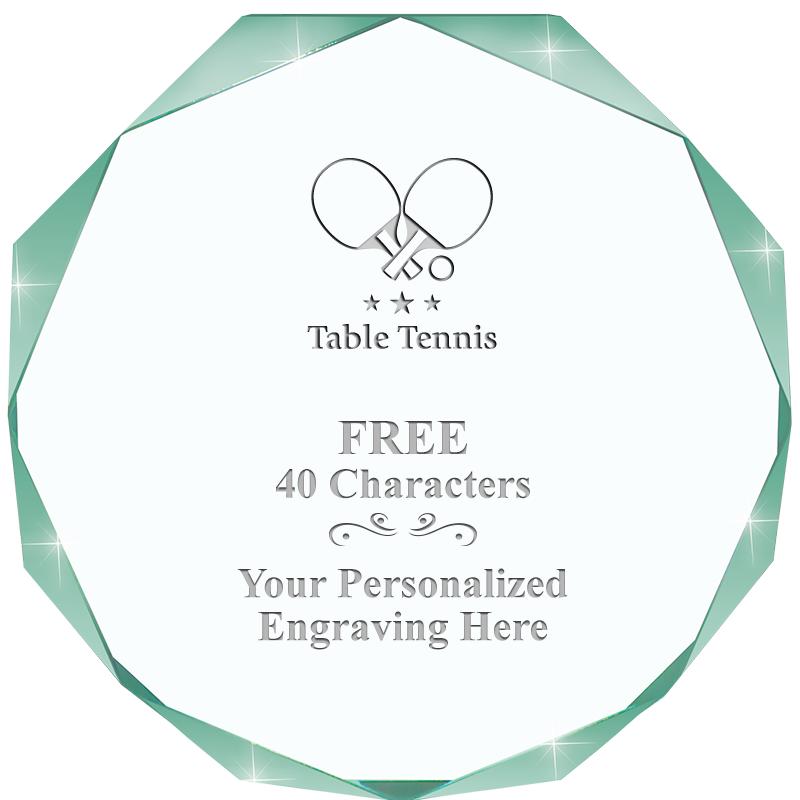 JADE IMPERIAL OCTAGON ACRYLIC