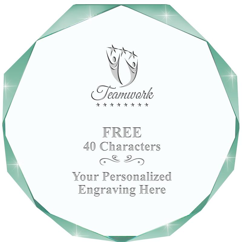 JADE IMPERIAL OCTAGON ACRYLIC