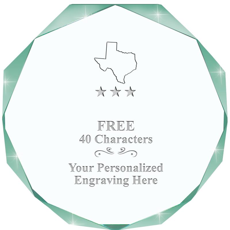 JADE IMPERIAL OCTAGON ACRYLIC