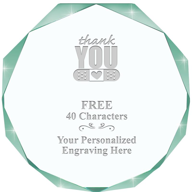 JADE IMPERIAL OCTAGON ACRYLIC