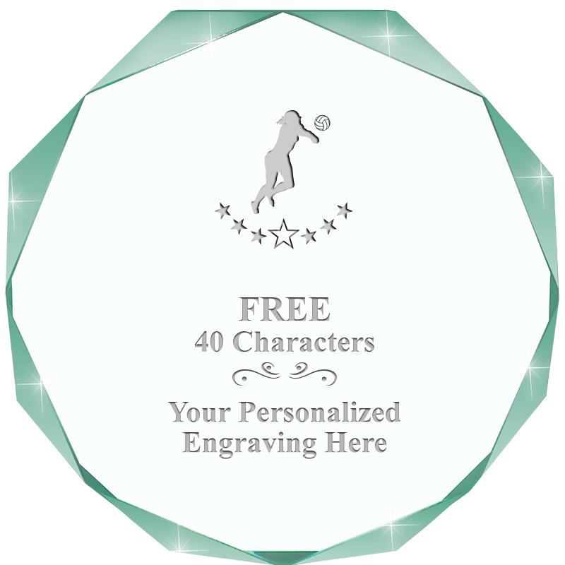 JADE IMPERIAL OCTAGON ACRYLIC