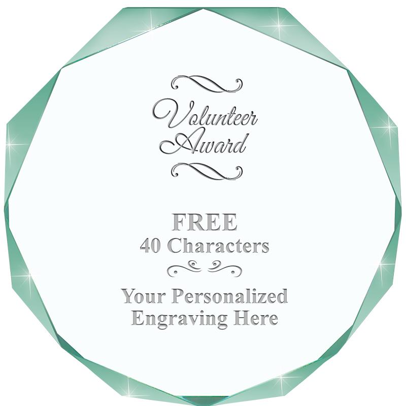 JADE IMPERIAL OCTAGON ACRYLIC