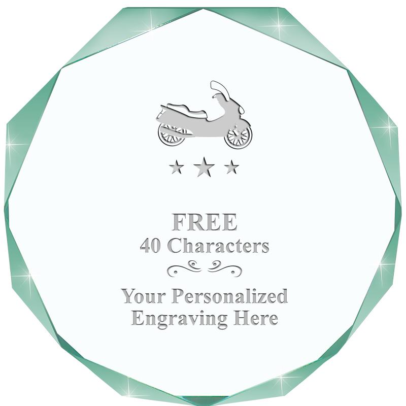 JADE IMPERIAL OCTAGON ACRYLIC