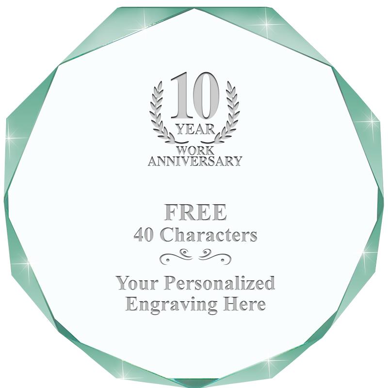 JADE IMPERIAL OCTAGON ACRYLIC