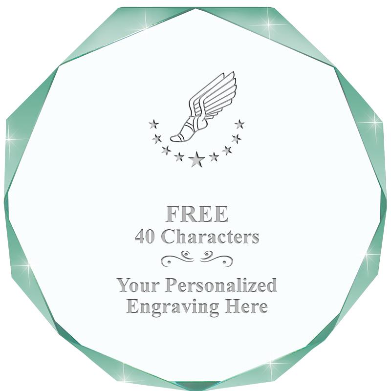 JADE IMPERIAL OCTAGON ACRYLIC