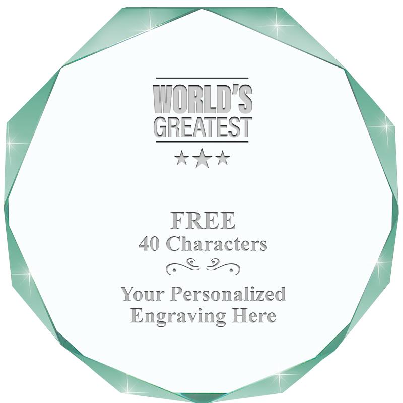 JADE IMPERIAL OCTAGON ACRYLIC