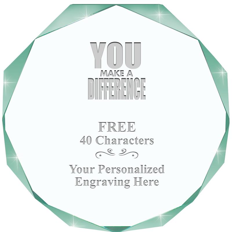 JADE IMPERIAL OCTAGON ACRYLIC