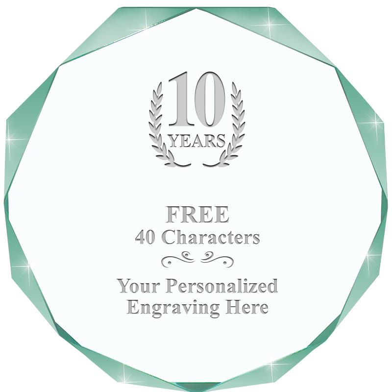 JADE IMPERIAL OCTAGON ACRYLIC