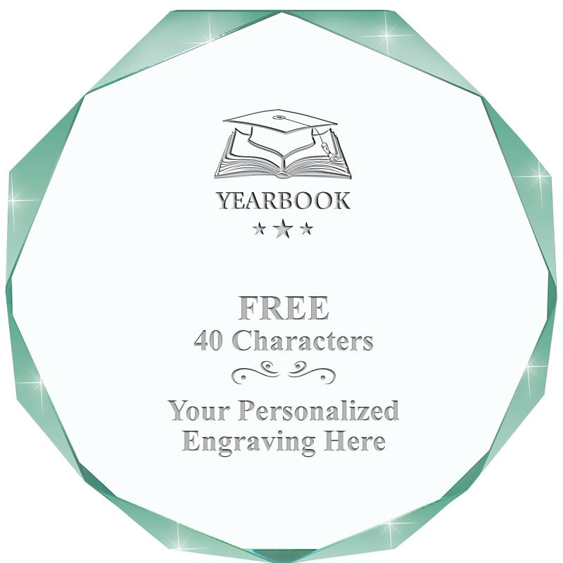 JADE IMPERIAL OCTAGON ACRYLIC