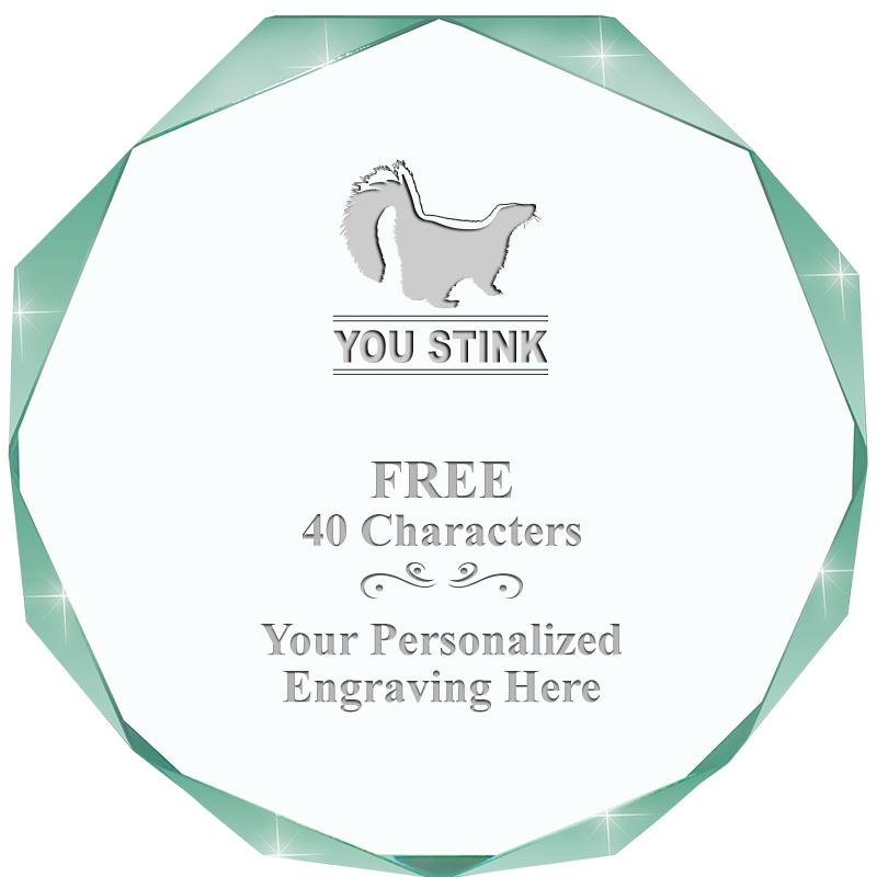 JADE IMPERIAL OCTAGON ACRYLIC