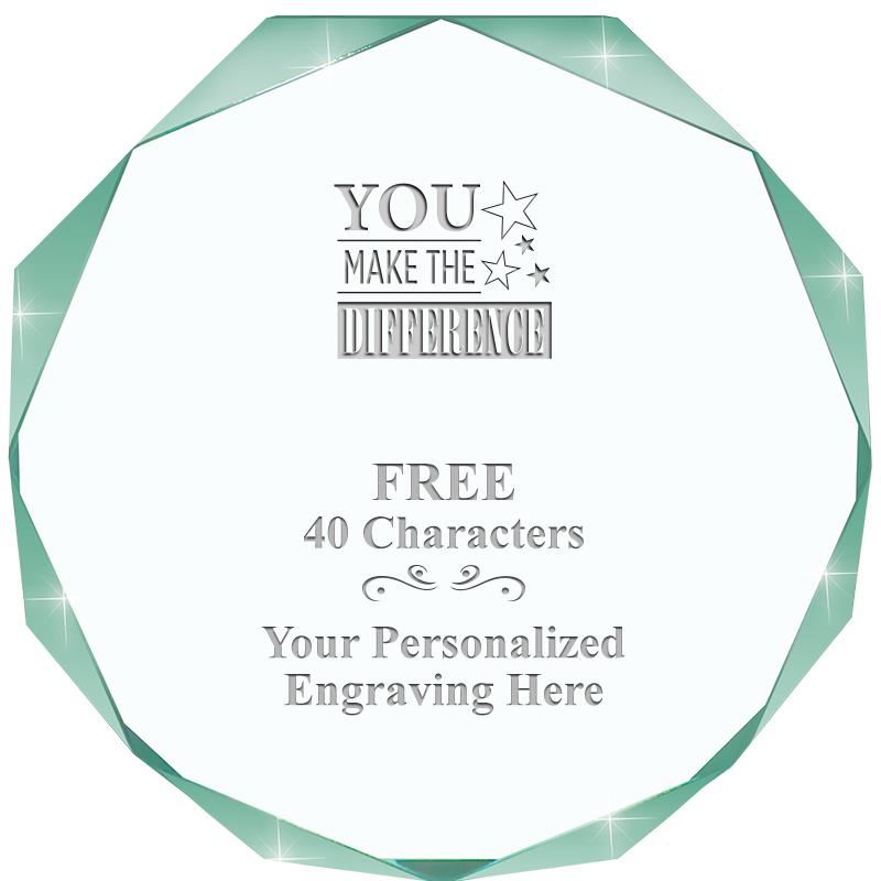 JADE IMPERIAL OCTAGON ACRYLIC