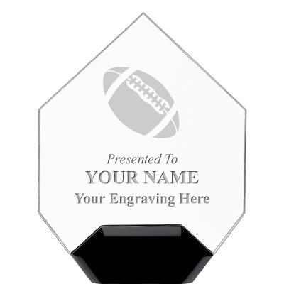 7" CREST DIAMOND ACRYLIC