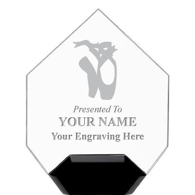 7" CREST DIAMOND ACRYLIC