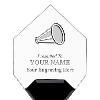 7" CREST DIAMOND ACRYLIC