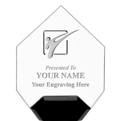 7" CREST DIAMOND ACRYLIC