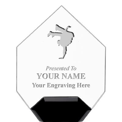 7" CREST DIAMOND ACRYLIC