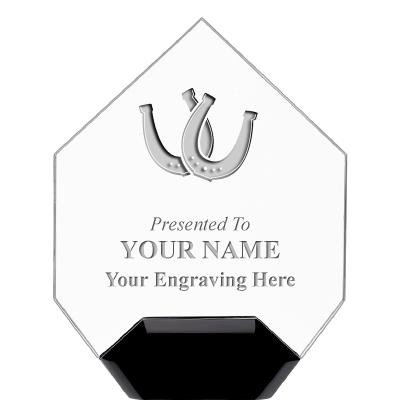 7" CREST DIAMOND ACRYLIC