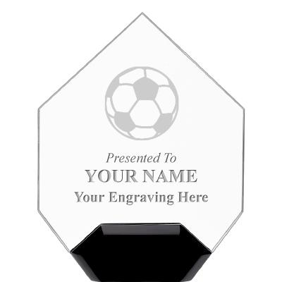 7" CREST DIAMOND ACRYLIC