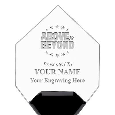 7" CREST DIAMOND ACRYLIC