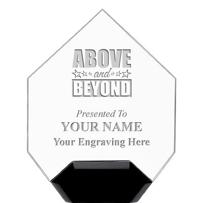 7" CREST DIAMOND ACRYLIC