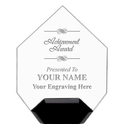 7" CREST DIAMOND ACRYLIC