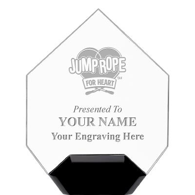 7" CREST DIAMOND ACRYLIC