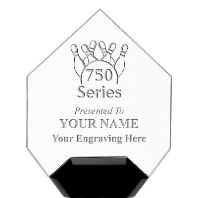 7" CREST DIAMOND ACRYLIC