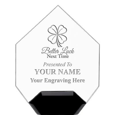 7" CREST DIAMOND ACRYLIC