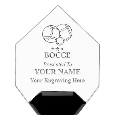 7" CREST DIAMOND ACRYLIC