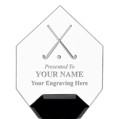 7" CREST DIAMOND ACRYLIC