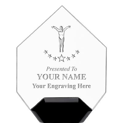 7" CREST DIAMOND ACRYLIC