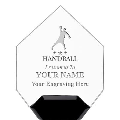 7" CREST DIAMOND ACRYLIC