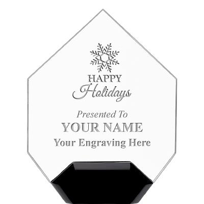 7" CREST DIAMOND ACRYLIC