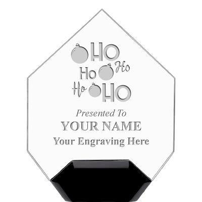 7" CREST DIAMOND ACRYLIC