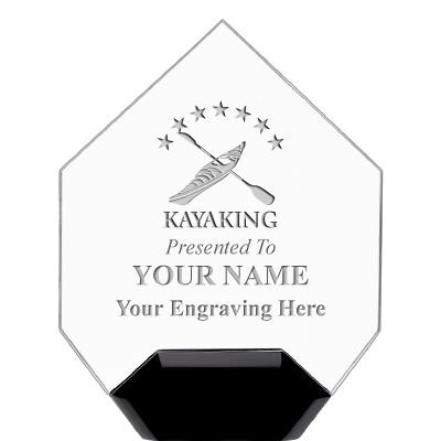 7" CREST DIAMOND ACRYLIC