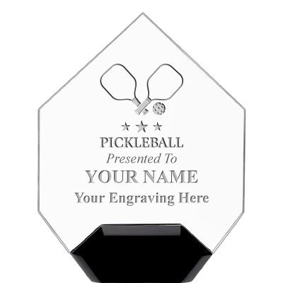 7" CREST DIAMOND ACRYLIC