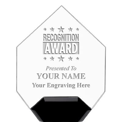 7" CREST DIAMOND ACRYLIC