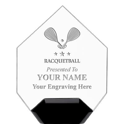 7" CREST DIAMOND ACRYLIC