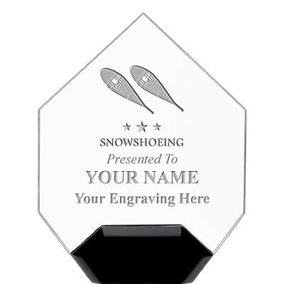 7" CREST DIAMOND ACRYLIC