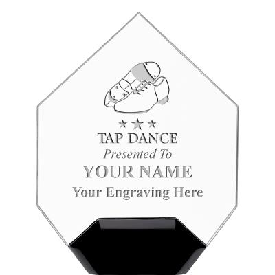 7" CREST DIAMOND ACRYLIC