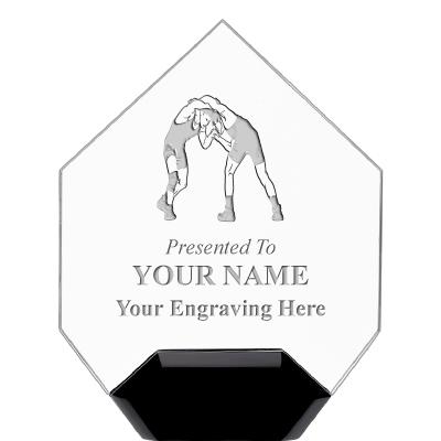 7" CREST DIAMOND ACRYLIC