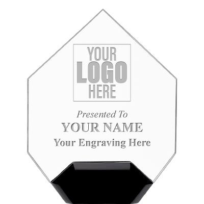 7" CREST DIAMOND ACRYLIC