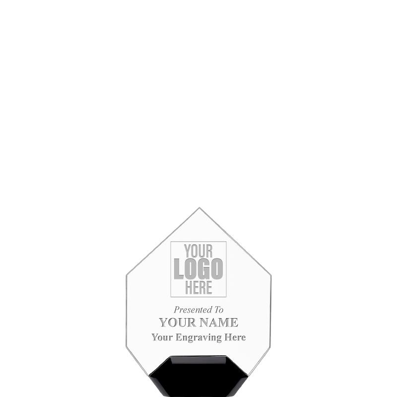 7" CREST DIAMOND ACRYLIC