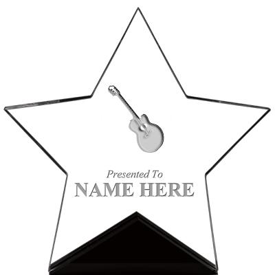 7" CREST STAR ACRYLIC