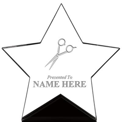 7" CREST STAR ACRYLIC