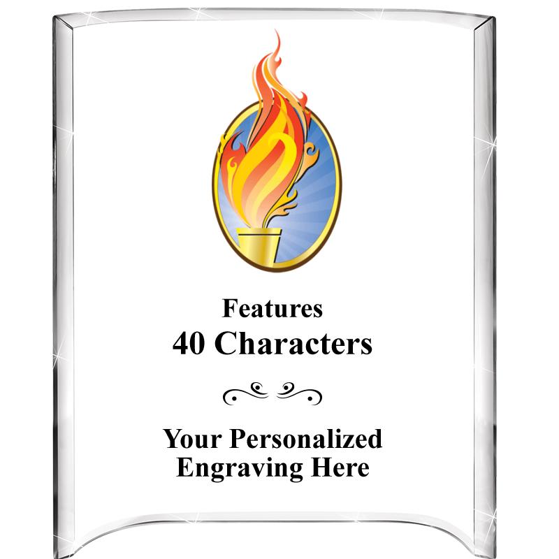 5"X7" COLOR CURVA ACRYLIC