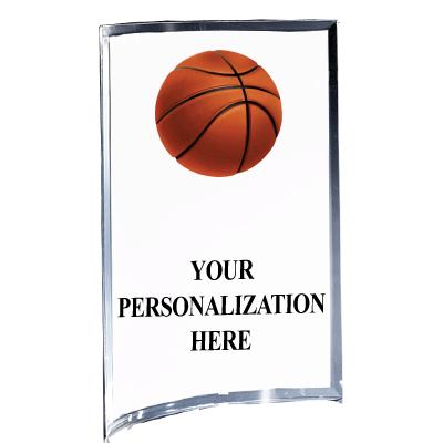 5"X7" YOUR LOGO CURVA ACRYLIC